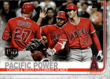 2019 Shohei Ohtani & Mike Trout Topps UPDATE SERIES PACIFIC POWER 150 YEARS #US189