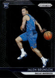 2018-19 Jalen Brunson Panini Prizm ROOKIE RC #250 Dallas Mavericks 15