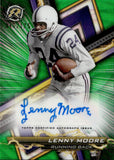 2023 Lenny Moore Topps Composite RESURGENCE SIGNATURES GREEN SURGE REFRACTOR AUTOGRAPH 46/175 AUTO #RA-LM Indianapolis Colts
