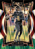 2024 Jayden Daniels Panini Select CONCOURSE BLACK & GREEN SHOCK PRIZM ROOKIE RC #26 Washington Commanders