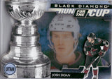 2024-25 Josh Doan Upper Deck Black Diamond RUN FOR THE CUP 44/99 #RUN-JD Utah Mammoth