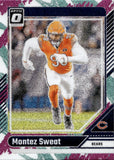 2024 Montez Sweat Panini Donruss Optic JAZZ PRIZM #37 Chicago Bears