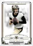 2025 Tyler Shough Panini National Treasures TREASURED ROOKIE 71/99 RC #TR-TSH New Orleans Saints