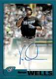 2019 Vernon Wells Topps Archives FAN FAVORITES AUTOGRAPH AUTO #FFA-VW Tampa Bay Rays