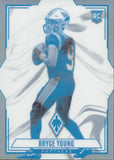 2023 Bryce Young Panini Phoenix CONTOURS ROOKIE RC #CON-2 Carolina Panthers