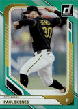 2026 Paul Skenes Panini Donruss TEAL FOIL 25/25 #70 Pittsburgh Pirates