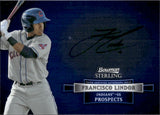2012 Francisco Lindor Bowman Sterling PROSPECT AUTOGRAPH AUTO #BSAP-FL Cleveland Indians
