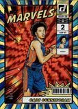2025-26 Cade Cunningham Panini Donruss NET MARVELS LIGHTNING 8/75 #14 Detroit Pistons