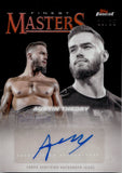 2025 Austin Theory Topps Finest MASTERS BLACK REFRACTOR AUTO 20/25 AUTOGRAPH #FM-ATY Friday Night Smackdown