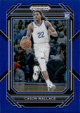 2023 Cason Wallace Panini Prizm Draft Picks BLUE PRIZM ROOKIE 81/199 RC #12 Oklahoma City Thunder Kentucky Wildcats