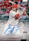 2022 Brendan Donovan Stadium Club Chrome REFRACTOR ROOKIE AUTOGRAPH RC AUTO #SCCUA-BDO St. Louis Cardinals