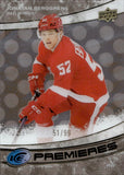 2022-23 Jonatan Berggren Upper Deck Ice ICE PREMIERES GOLD ROOKIE 51/99 RC #230 Detroit Red Wings