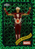 2025 Adam Warlock Topps Marvel Chrome GREEN LAZER REFRACTOR 33/99 #144