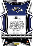 2023 Zay Flowers Panini Certified MIRROR PINK ROOKIE 61/199 RC #185 Baltimore Ravens