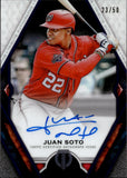 2021 Juan Soto Topps Tribute AUTOGRAPH PURPLE 23/50 AUTO #TA-JS Washington Nationals