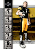 2004 Ben Roethlisberger Upper Deck NFL PLAYERS ROOKIE PREMIERE ROOKIE RC #2 Pittsburgh Steelers