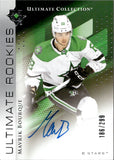 2024-25 Mavrik Bourque Upper Deck Ultimate Collection ULTIMATE ROOKIES AUTOGRAPH 186/299 RC AUTO #150 Dallas Stars