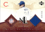 2005 Kerry Wood Upper Deck Artifacts MLB NL ARTIFACTS GAME-USED JERSEY 26/325 #NL-KW Chicago Cubs