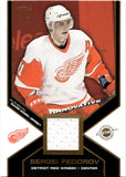 2002-03 Sergei Fedorov Pacific GAME-WORN JERSEY #16 Detroit Red Wings