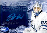 2025-26 Joseph Woll Upper Deck Ice GLACIAL GRAPHS AUTOGRAPH AUTO #GG-JW Toronto Maple Leafs