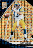 2019 Kurt Warner Panini Spectra GOLD PRIZM 9/10 DIE-CUT #124 St. Louis Rams