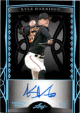 2022 Kyle Harrison Leaf Trinity BLACK PLATINUM FOIL AUTO AUTOGRAPH 1/1 #BA-KH1 San Francisco Giants