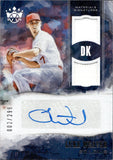 2018 Luke Weaver Panini Diamond Kings MATERIALS SIGNATURES DUAL JERSEY 2/299 AUTOGRAPH AUTO #MS-LW St. Louis Cardinals