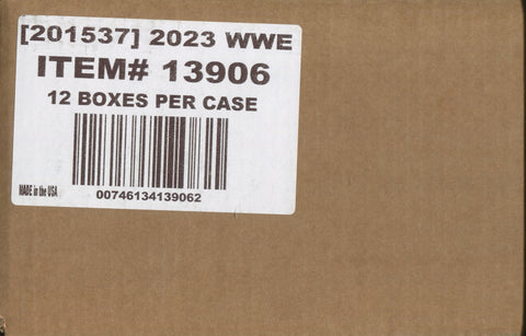 2023 Panini Chronicles WWE Hobby, 12 Box Case