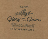 2025 Leaf Glory of the Game Basketball Hobby, 10 Box Case *RELEASES 4/1*