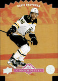 2024 David Pastrnak Upper Deck CDD PROMO SET CONFERENCE HOT COMMODITIES #HC6 Boston Bruins