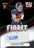 2025 Cam Skattebo Topps Finest ROOKIE AUTOGRAPH RC AUTO #RFA-CS New York Giants