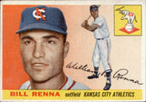 1955 Bill Rena Topps #121 Kansas City Athletics BV$25