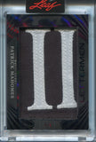 2025 Patrick Mahomes Leaf Pearl Multi-Sport GAME USED LETTERMAN 7/8 RELIC #L-34 Texas Tech Red Raiders