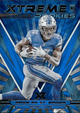 2021 Amon-Ra St. Brown Panini XR XTREME ROOKIES BLUE 20/99 RC #XTR1 Detroit Lions