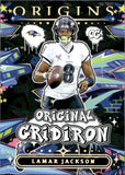 2025 Lamar Jackson Panini Origins ORIGINAL GRIDIRON # Baltimore Ravens