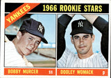 1966 Bobby Murcer Dooley Womack Topps ROOKIE STARS #469 New York Yankees 3