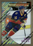1995-96 Brett Hull TOPPS FINEST GOLD REFRACTOR RARE #184 St. Louis Blues