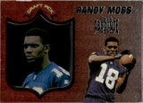 1998 Randy Moss Playoff Absolute SSD DRAFT PICK ROOKIE RC #40 Minnesota Vikings