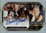 2024 Sophie Cunningham Panini Select WNBA COURTSIDE ACTION SIGNATURES SILVER PRIZM AUTOGRAPH AUTO #CSA-SC Phoenix Mercury
