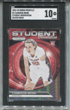 2024-25 Cameron Brink Panini Prizm Draft Picks ROOKIE HOLO SILVER STUDENT ORIENTATION SGC 10 #3 Los Angeles Sparks 2369