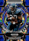 2025 Shaun Alexander Panini Prizm Black KALEIDOSCOPIC BLUE ICE PRIZM 97/125 #19 Seattle Seahawks