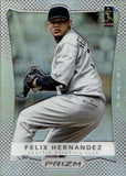 2012 Felix Hernandez Panini Prizm SILVER PRIZM #51 Seattle Mariners