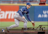 2022 Bobby Witt Jr. Topps Stadium Club RED FOIL ROOKIE RC #2 Kansas City Royals