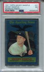 1997 Mickey Mantle Topps FINEST REPRINTS PSA 7 #27 New York Yankees HOF 6338