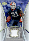 2007 Willis McGahee Upper Deck Trilogy MATERIALS PATCH 9/33 #TM-WM Buffalo Bills