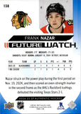2024-25 Frank Nazar Upper Deck SP Authentic LIMITED FUTURE WATCH BLUE ROOKIE 315/399 RC #138 Chicago Blackhawks