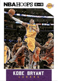 2015-16 Kobe Bryant Panini NBA Hoops #172 Los Angeles Lakers