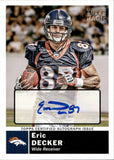 2010 Eric Decker Topps Magic ROOKIE AUTOGRAPH RC AUTO #208 Denver Broncos