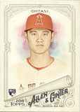 2018 Shohei Ohtani Topps Allen & Ginter ROOKIE RC #100 Anaheim Angels