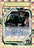2025 Garrett Wilson Panini Donruss DOMINATORS AUTOGRAPH 33/49 AUTO #DOM-GWN New York Jets